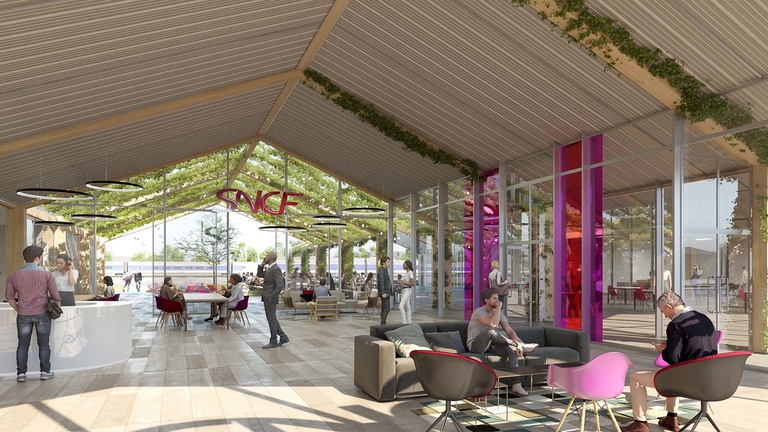 Carta - Reichen et Robert Associates - Winner of the competition for the SNCF Réseau training campus in Lyon Saint Priest