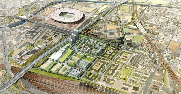 Carta - Reichen et Robert Associates - Quartier Landy France et Pleyel